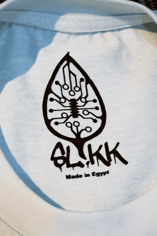DTF-printed label sample